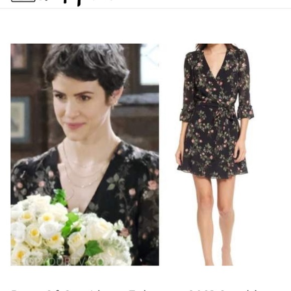 BNWT! Never worn Reformation Floral Wrap Dress - Picture 4 of 5